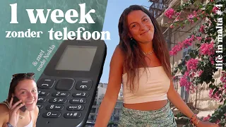 mijn telefoon werd gestolen dus kocht ik een oude nokia lol | life in malta 4