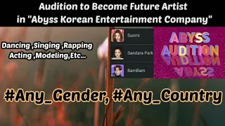 How to Apply in 2023 (Feb) Abyss Audition 🔵 HINDI SUBTITLES 🔵 @INDIanUNNie #kpopaudition