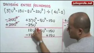 División entre polinomios