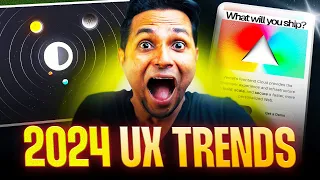 2024 UI/UX DESIGN TRENDS (INSANE 🤯) | Graphic Design Trends 2024 | Saptarshi Prakash