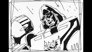 Transformers - unproduced season 2 intro (storyboard animatic)