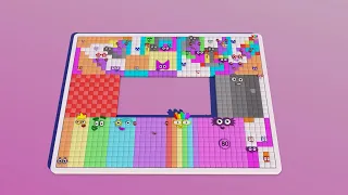 Looking for Numberblocks Puzzle Tetris 1000 but part 2 Number patterns, sequences and shapes