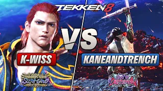 Tekken 8 - K-Wiss (#1 Hwoarang) vs Kaneandtrench (#1 Yoshimitsu) | Tekken 8 Ranked Match Replay