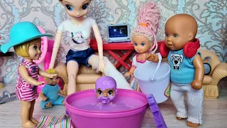 KATYA AND MAX ARE A FUNNY FAMILY🤣👧👦 Barbie dolls and LOL cartoon COLLECTION of old episodes