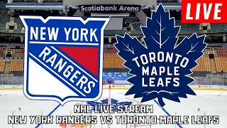 New York Rangers vs Toronto Maple Leafs LIVE | NHL SEASON STREAM 2021-2022 [Play By Play]