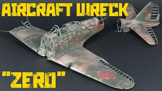 Aircraft Wreck - Japanese Zero (Masterpiece Models 1/35)