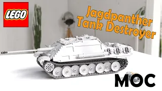 Lego MOC - Jagdpanther Tank Destroyer - Animation Speed Build