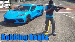 GTA 5 Mods - Stealing Super Cars & Robbing Banks