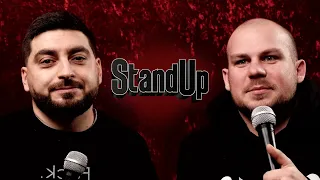 Роман Косицын и Валентин Сидоров отвечают на пару вопросов для StandUp на ТНТ