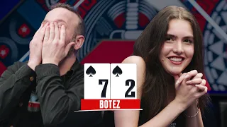 Alexandra Botez Goes For an Insane Bluff! | E3 | Mystery Cash Challenge | PokerStars