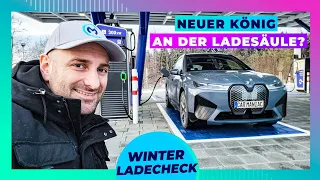 Ultraschnell laden: BMW iX auch ohne 800V Biest im Winter?