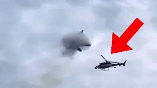 Fighter Jet NEARLY Crashes Into Helicopter - Daily dose of aviation
