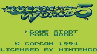 Rockman World 5 (Game Boy) Intro