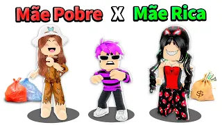 MÃE POBRE vs MÃE RICA NO BROOKHAVEN RP..