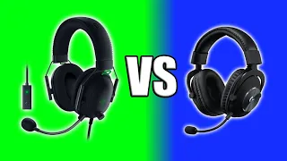 NOT EVEN CLOSE! | Razer Blackshark V2 VS Logitech G Pro (not x) Gaming Headset Comparison 2022