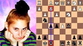 11-year-old prodigy Judit Polgar breaks the Anti-Benoni in 22 moves