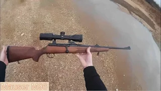 shooting with Mauser M96