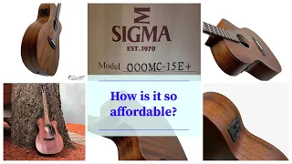 Why is the Sigma 000MC 15E+ our best selling acoustic/electric?