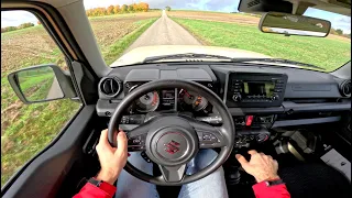 2023 Suzuki Jimny [1.5 - 102 HP] POV Test Drive | 0-100 Acceleration