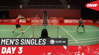 HSBC BWF World Tour Finals | Day 3: Lee Zii Jia (MAS) vs. Anthony Sinisuka Ginting (INA)