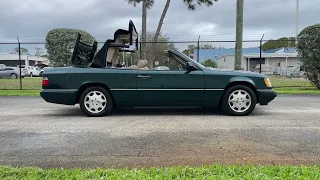 1995 Mercedes-Benz E320 Cabriolet - Start-Up, Idle, Roof