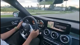 Mercedes c43 AMG Acceleration