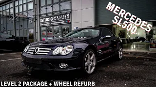 Mercedes SL500 gets transformation at the studio - Ceramic Coating Level 2 Package!