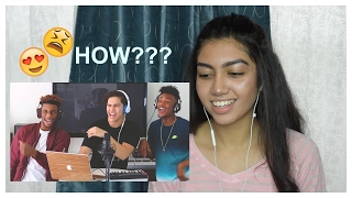 Reaction to ALEX AIONO AND AR'MON AND TREY | MASHUP