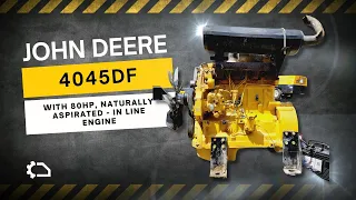 DIESEL ENGINE JOHN DEERE 4045DF | #motor #johndeere #equipment