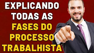 🔴EXPLICANDO TODAS AS FASES DO PROCESSO TRABALHISTA- QUANTO DEMORA PRA RECEBER? QUANTOS RECURSOS TEM?