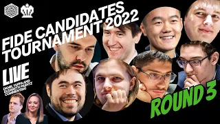 FIDE Candidates Tournament 2022: Round 3