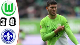 VfL Wolfsburg - Darmstadt 98 3-0 Highlights | Bundesliga - 2023/2024