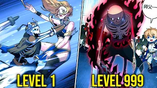 Boy Was Reborn As An SS-Rank Skeleton And Increases His level By Killing Heroes - Manhwa Recap