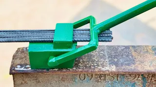 Amazing and Awesome Tool For Metal Bar Bending || Useful and Easy Tool For Flat Bar Bending