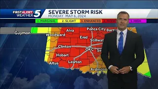 Monday May 6, 2024 Timeline: Severe storm outbreak