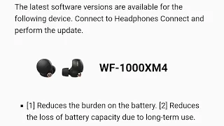 Sony WF-1000XM4 wireless earbuds abnormal battery drained issue (Solved)