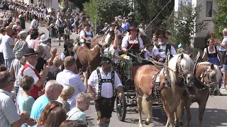 100 Jahre Trachtenfest Wertach Festumzug