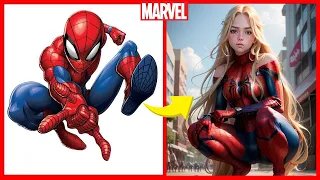 SUPERHEROES All Characters As Gender Swap | Avengers But Gender Swap