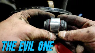 BMW E36 Rear Upper Outer Control Arm Bush DIY Replacement