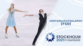 Sinitsina / Katsalapov (FSR) | Ice Dance RD | ISU Figure Skating World Championships