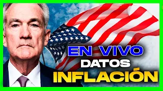 🔴 ¡¡INFLACIÓN EEUU EN VIVO!! LA ÚLTIMA SALVACIÓN PARA BITCOIN 🔥 ANÁLISIS TÉCNICO y FUNDAMENTAL