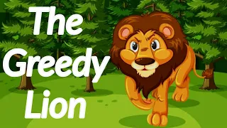 The greedy Lion | A beautiful moral story in English