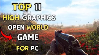 Top 11 Open World Games With High Graphics | 2GB RAM | 4GB RAM |Dual Core PC's 2022