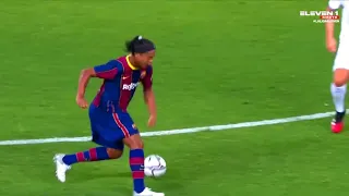 41 YEAR OLD Ronaldinho was sensational vs Real Madrid | Legends El Clasico 2021 | Amazing skills