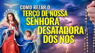 COMO REZAR O TERÇO DE NOSSA SENHORA DESATADORA DOS NÓS?