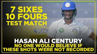 No One Would Believe If These Shots Were Not Recorded | Hasan Ali 7 Sixes 10 Fours | MG2E