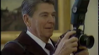 President Reagan's Farewell Photo Opportunity with Jack Kightlinger on March 29, 1985