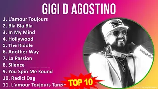 G i g i D A g o s t i n o MIX Grandes Exitos, Best Songs ~ 1990s Music ~ Top Trance, Electronic,...