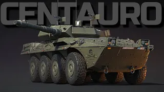 ТОПОВОЕ КОЛЕСО ИТАЛИИ. Обзор геймплея Centauro 120 в War Thunder.