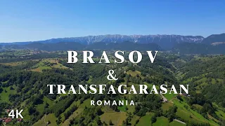 BRASOV 4K • Transfagarasan 2023 • Trip to Transylvania • BRAN • Dracula's Castle and Corvin Castle